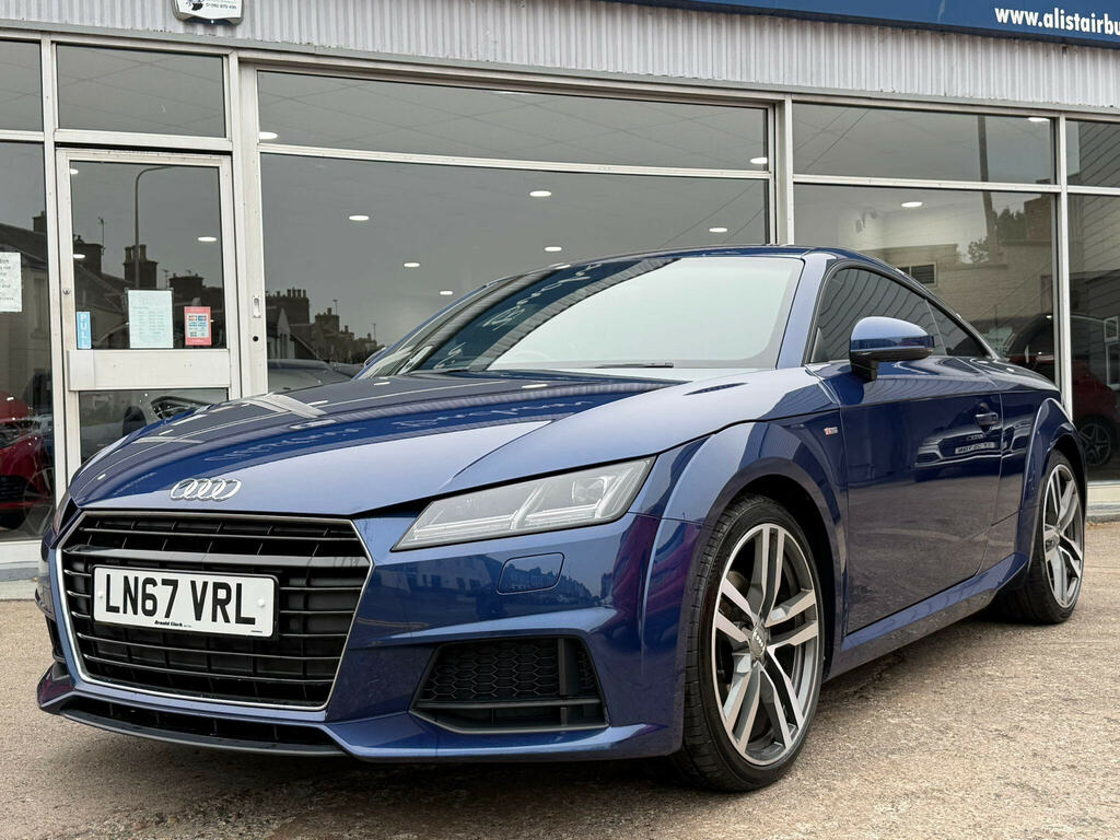 Audi TT 1.8 Tfsi S Line Coupe Euro 6 S Blue