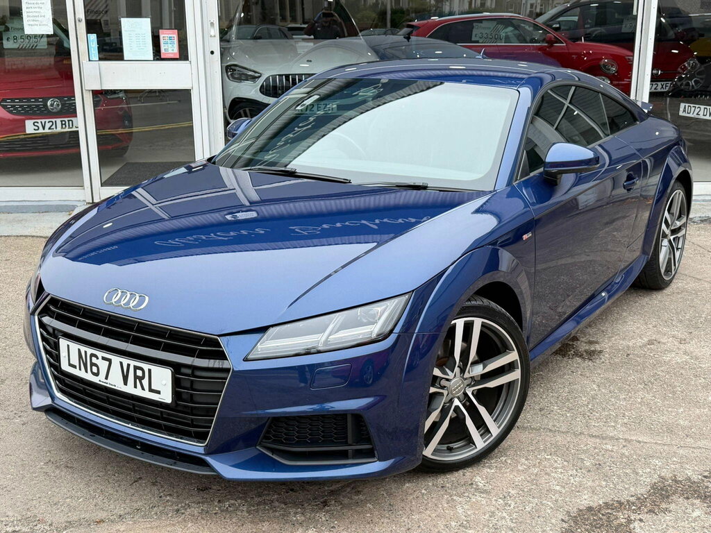 Audi TT 1.8 Tfsi S Line Coupe Euro 6 S LN67VRL Blue #6