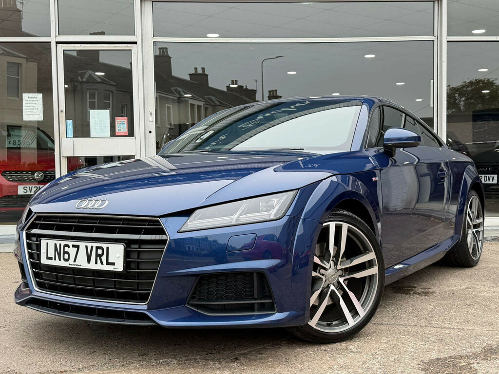 Audi TT 1.8 Tfsi S Line Coupe Euro 6 S LN67VRL Blue #4