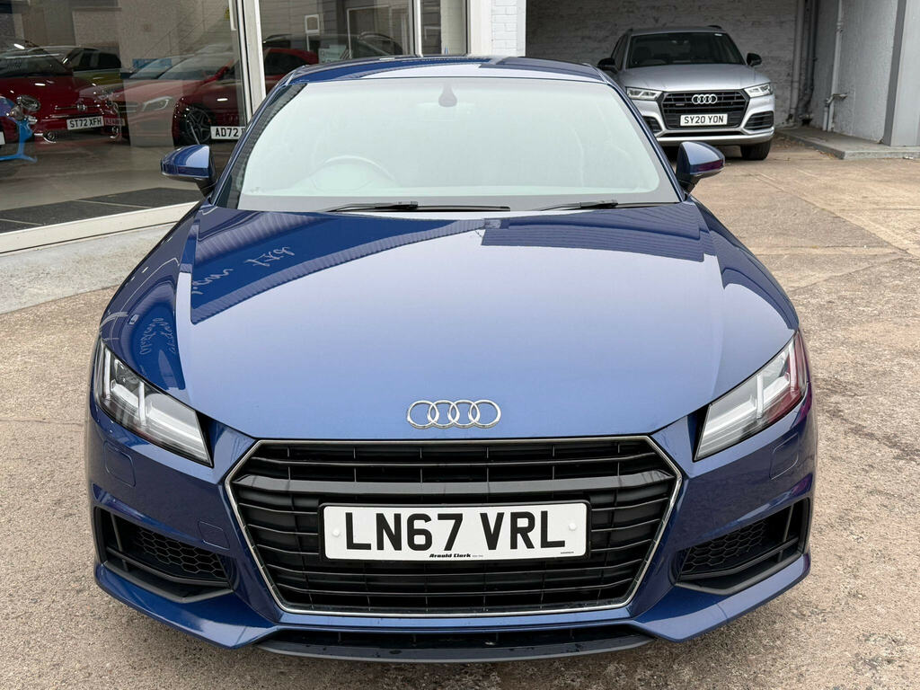 Audi TT 1.8 Tfsi S Line Coupe Euro 6 S LN67VRL Blue #3