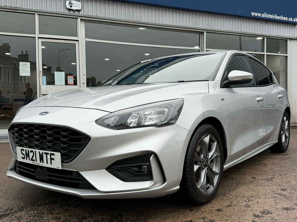 Ford Focus 1.0T Ecoboost Mhev St-line Edition Euro 6 Ss Silver