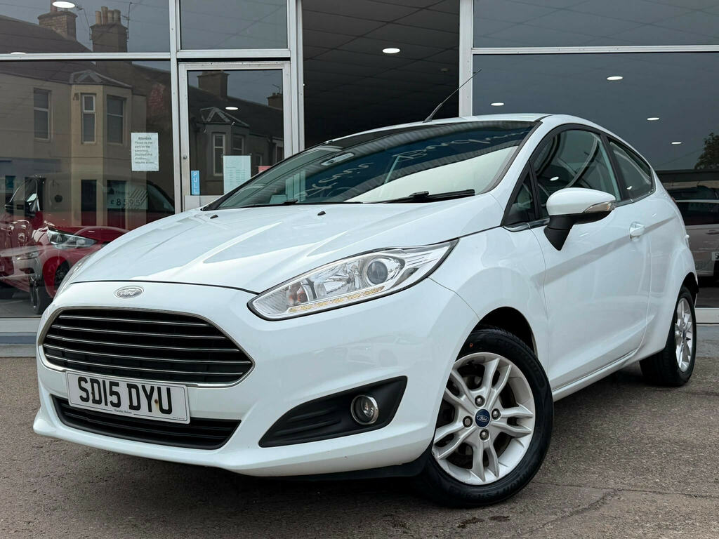 Ford Fiesta 1.25 Zetec Euro 6 White