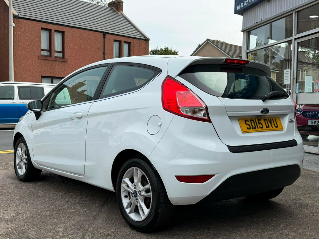 Ford Fiesta 1.25 Zetec Euro 6 SD15DYU White #5