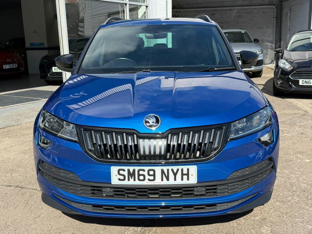 Skoda Karoq 2.0 Tsi Sportline Dsg 4Wd Euro 6 Ss Blue #3