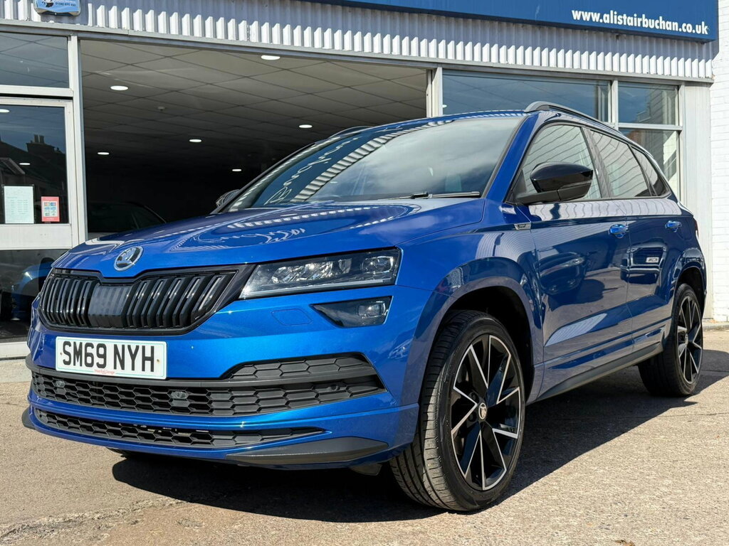 Skoda Karoq 2.0 Tsi Sportline Dsg 4Wd Euro 6 Ss Blue #6