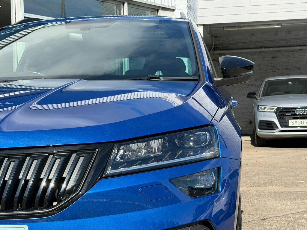 Skoda Karoq 2.0 Tsi Sportline Dsg 4Wd Euro 6 Ss Blue #5
