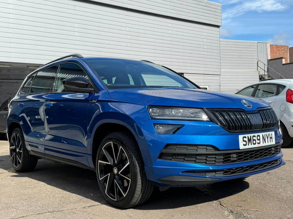 Skoda Karoq 2.0 Tsi Sportline Dsg 4Wd Euro 6 Ss Blue #2