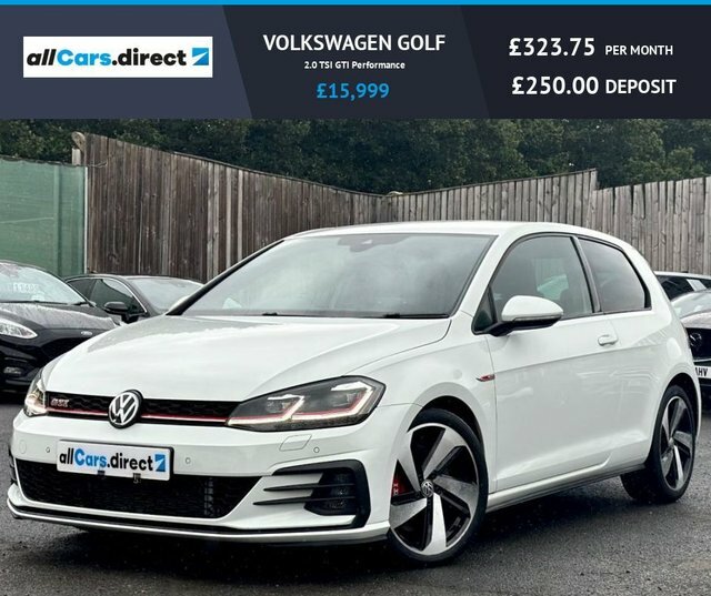 Volkswagen Golf 2.0 Tsi Gti Performance BX19SWO White