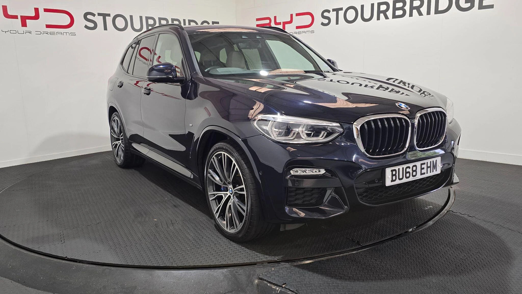 BMW X3 2.0 20D M Sport Xdrive Euro 6 Ss Black