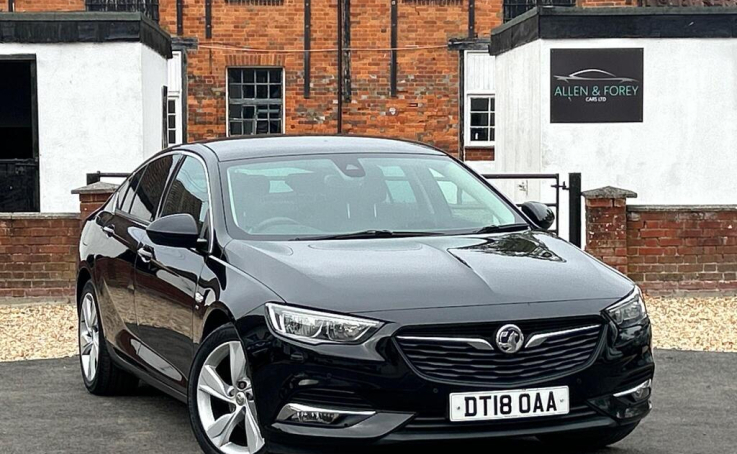 Vauxhall Insignia 1.5I Turbo Gpf Sri Nav Grand Sport Euro 6 S S Black