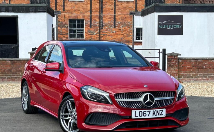Mercedes-Benz A Class 1.6 A160 Amg Line Premium Plus Euro 6 S S Red