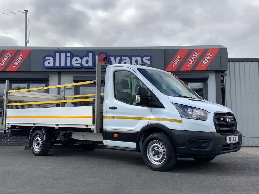 Ford Transit Custom 2.0 130 Bhp 350 Leader Ecoblue Rwd 4.3M 14Ft Tm White
