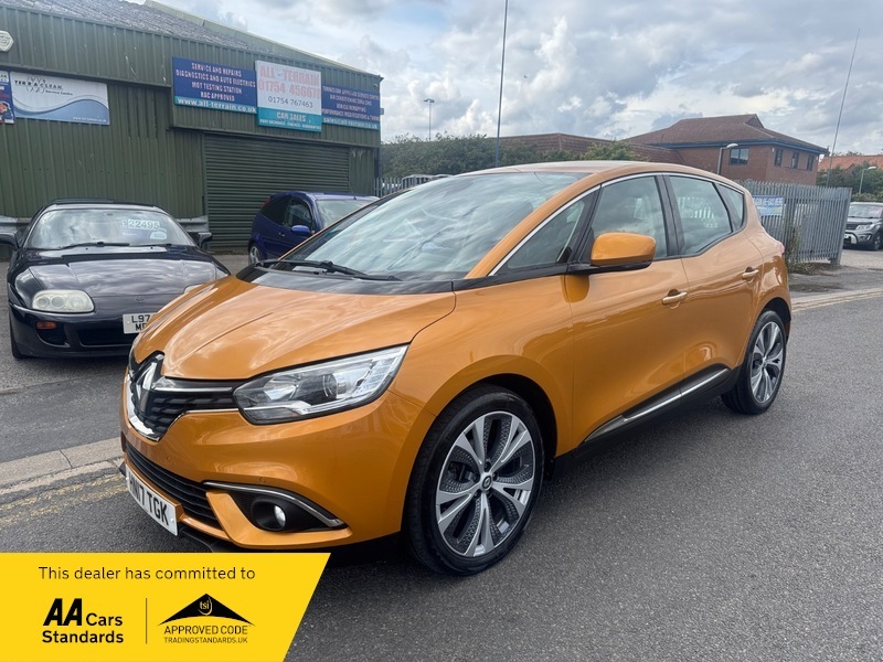 Renault Scenic Dynamique Nav Dci Yellow