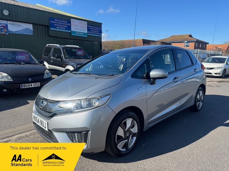 Honda Jazz Petrol Electric Hybrid Silver
