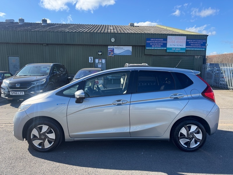 Honda Jazz Petrol Electric Hybrid Silver #3