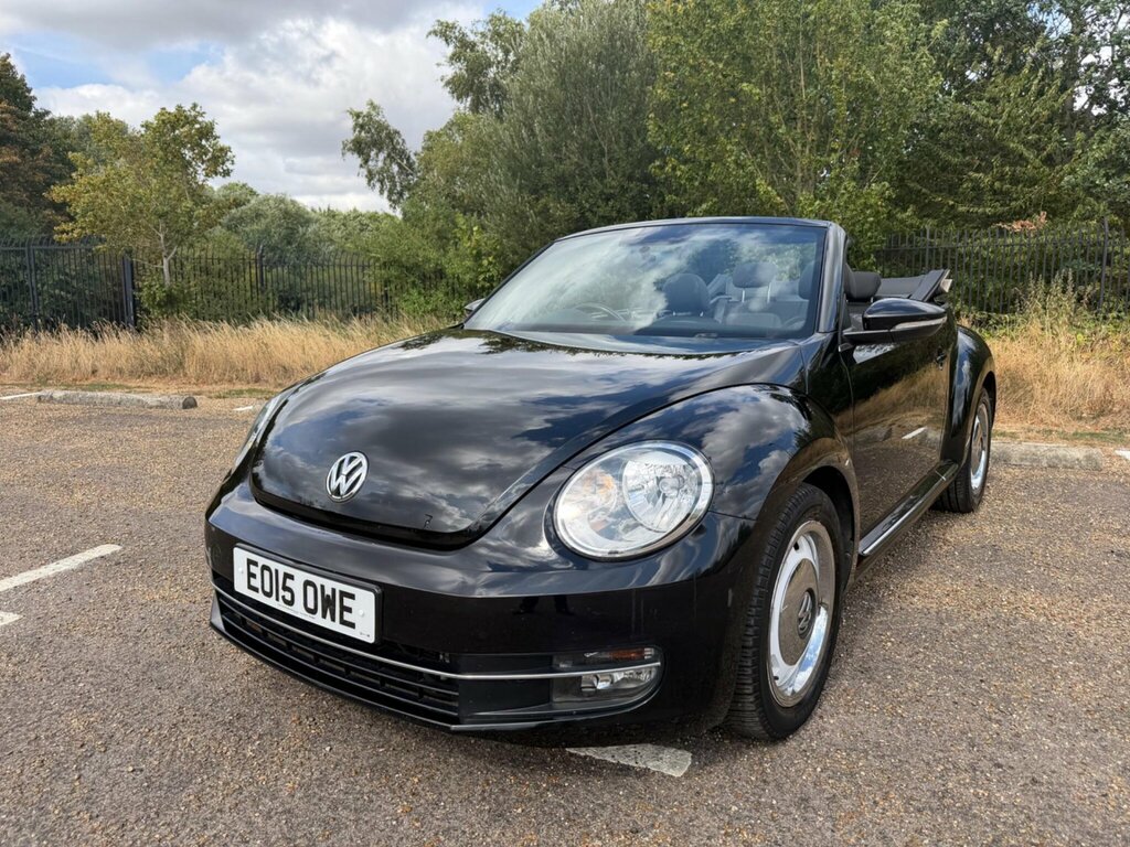 Volkswagen Beetle 1.4 Tsi Design Cabriolet Euro 5 Black #2