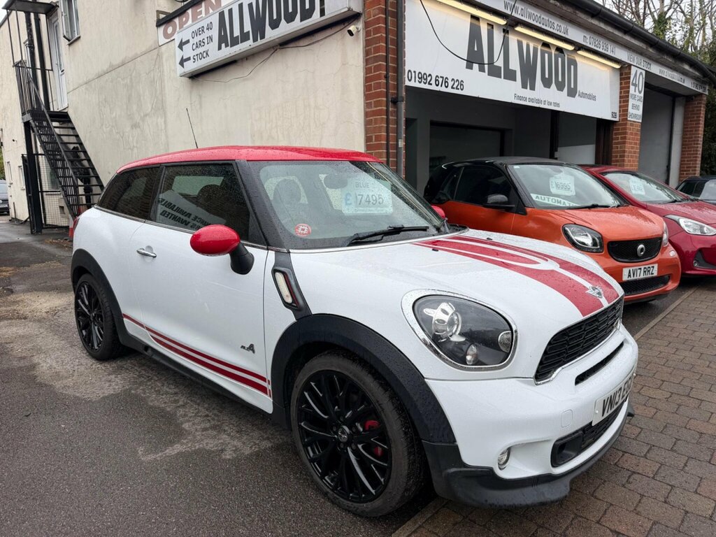 Mini Paceman 1.6 John Cooper Works All4 Euro 5 Ss White