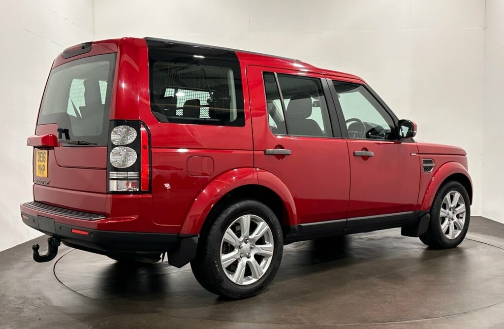 Land Rover Discovery 4 3L Se Tech Red #4