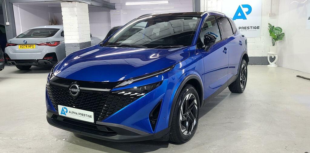 Nissan Qashqai 1.3 Dig-t Mhev N-connecta Xtron Euro 6 Ss Blue