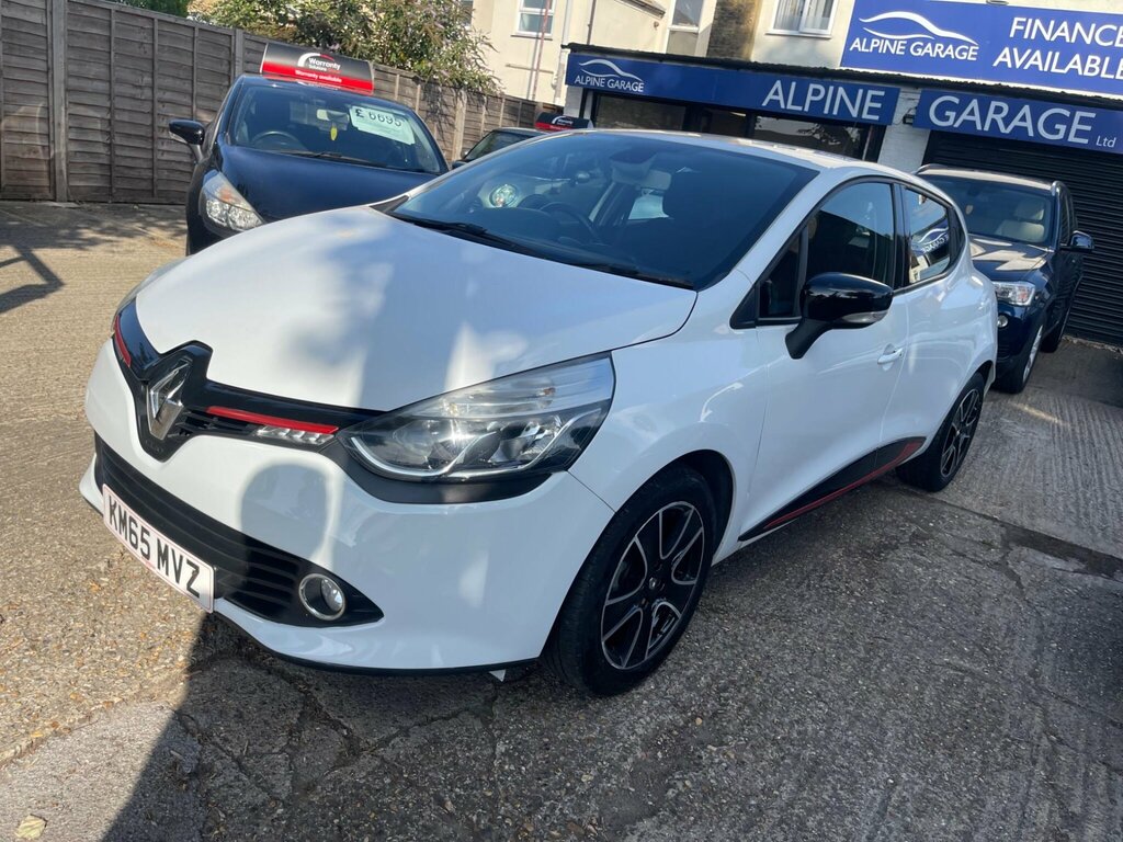 Renault Clio 1.2 16V Dynamique Nav Euro 6 White