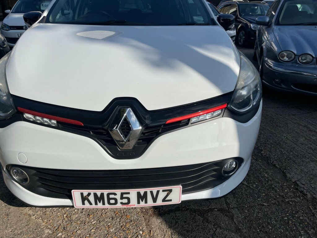 Renault Clio 1.2 16V Dynamique Nav Euro 6 KM65MVZ White #3