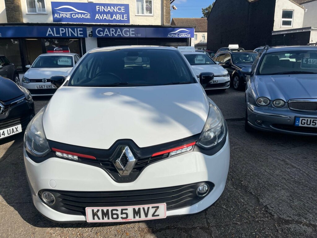 Renault Clio 1.2 16V Dynamique Nav Euro 6 KM65MVZ White #6