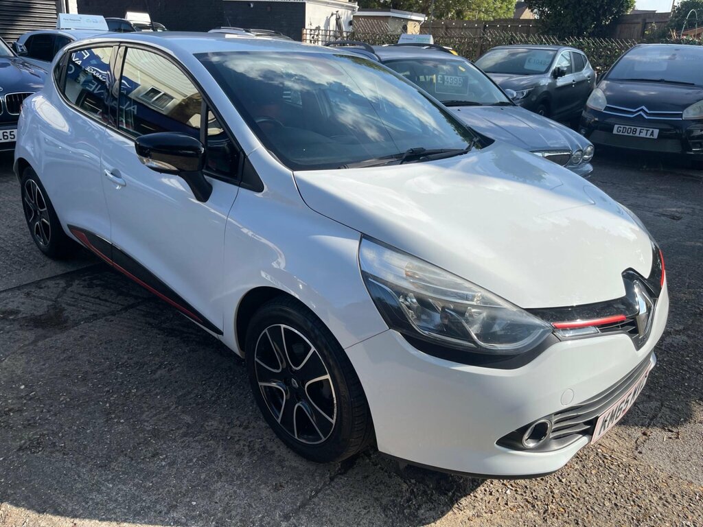 Renault Clio 1.2 16V Dynamique Nav Euro 6 KM65MVZ White #2