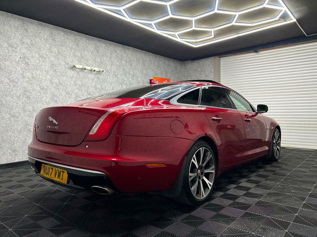 Jaguar XJ 3.0D V6 Portfolio Euro 6 Ss NU17VWT Red #2