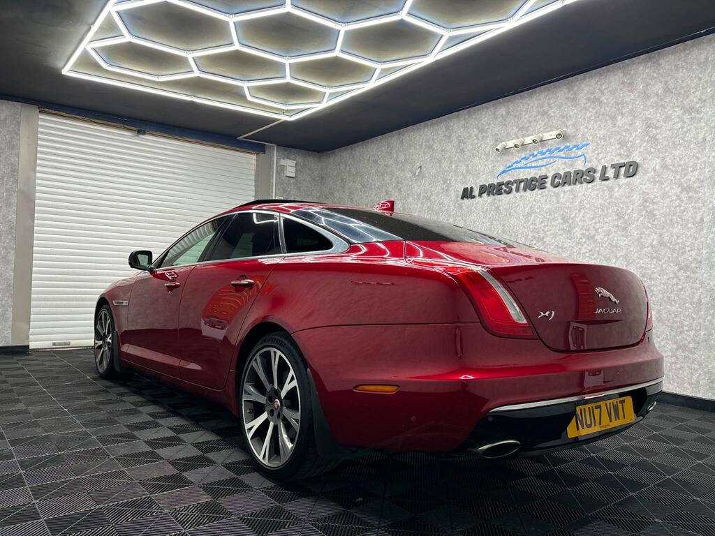 Jaguar XJ 3.0D V6 Portfolio Euro 6 Ss NU17VWT Red #4