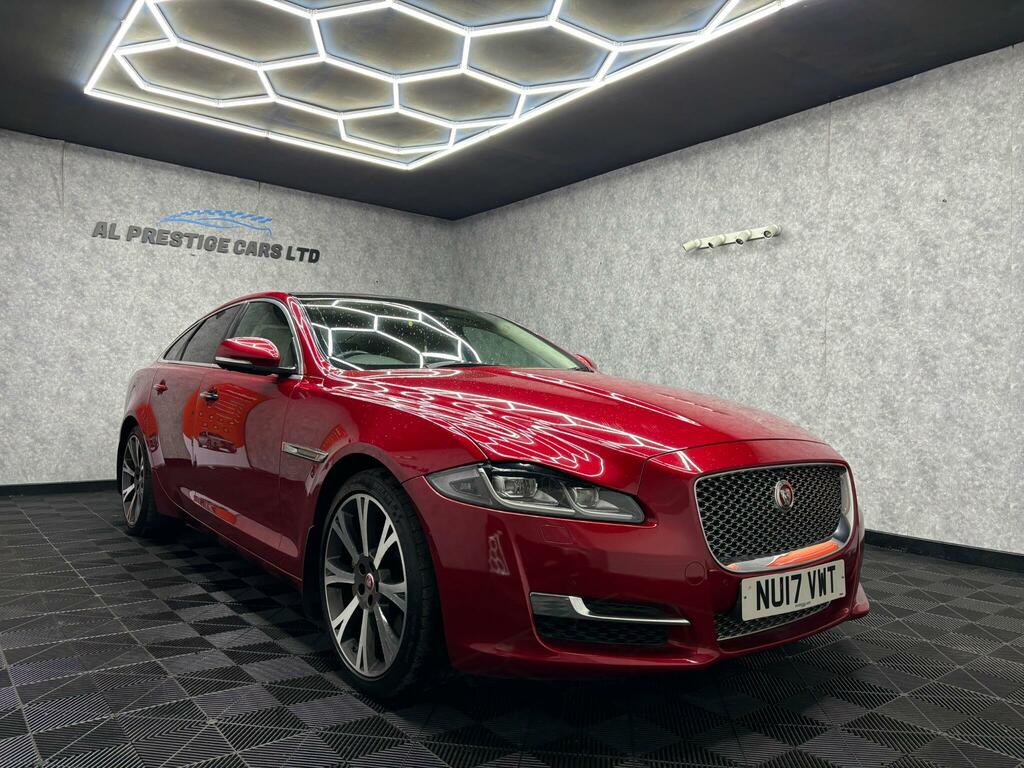 Jaguar XJ 3.0D V6 Portfolio Euro 6 Ss NU17VWT Red #3