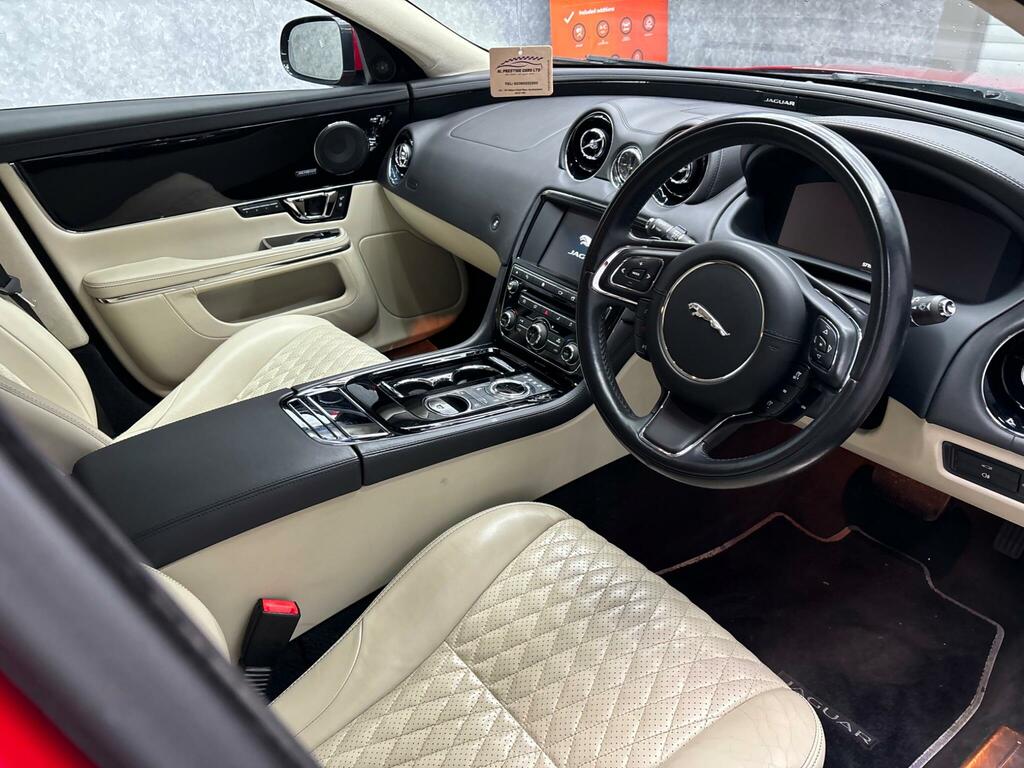 Jaguar XJ 3.0D V6 Portfolio Euro 6 Ss NU17VWT Red #5