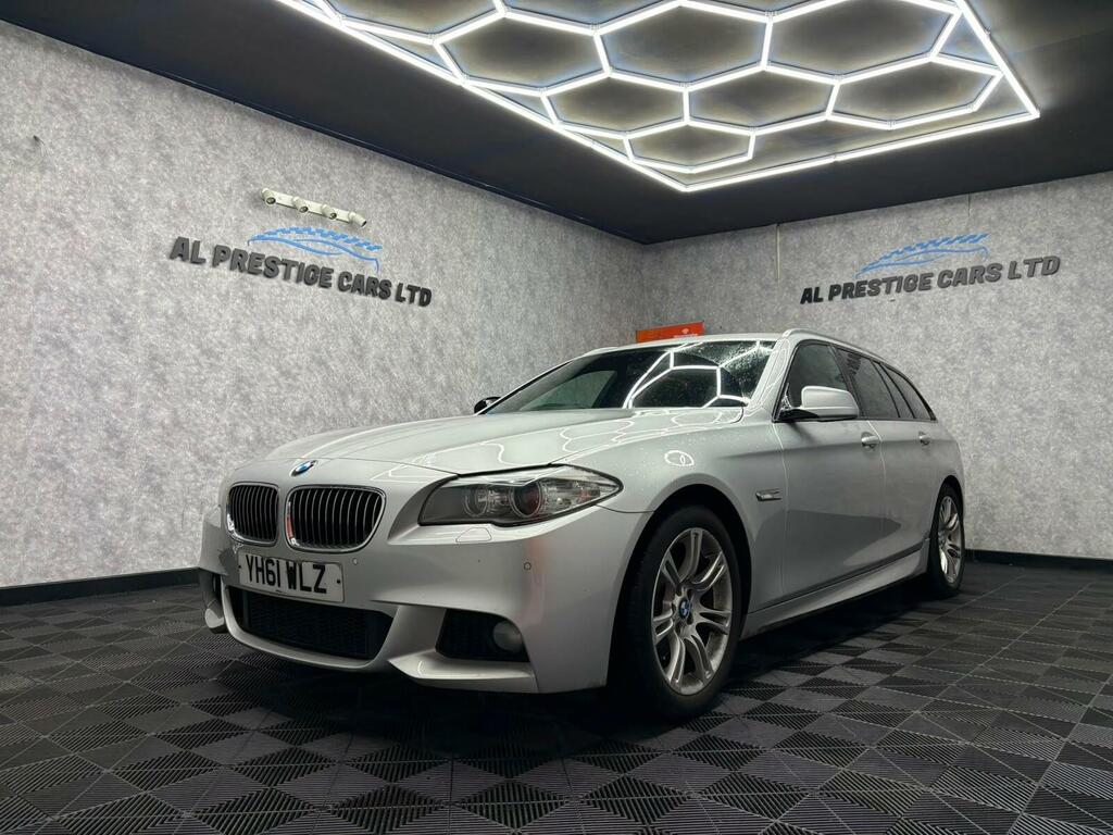 BMW 5 Series 2.0 520D M Sport Touring Steptronic Euro 5 Ss 5 Silver