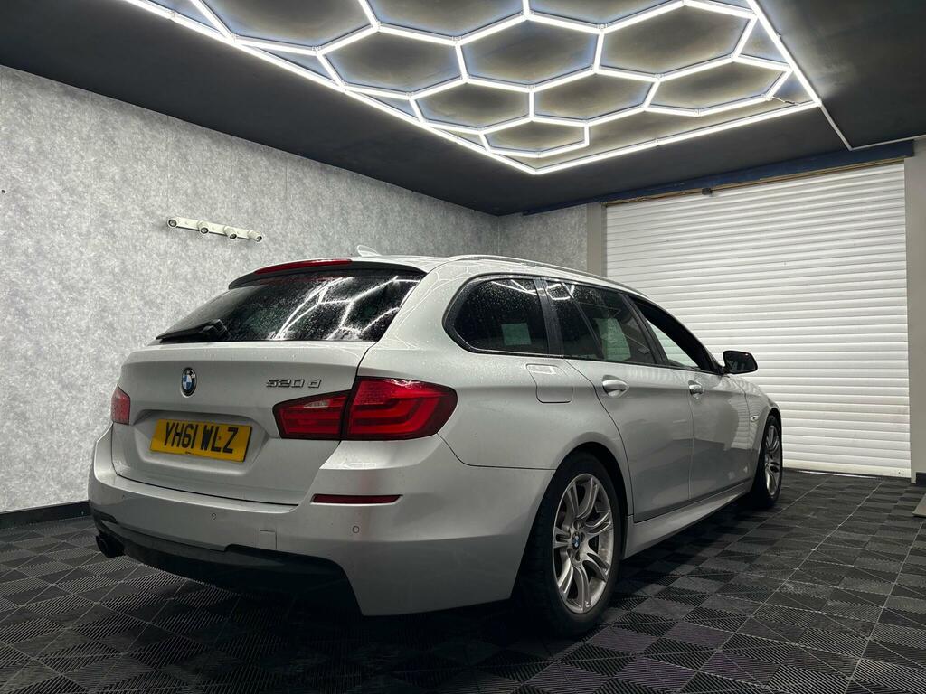 BMW 5 Series 2.0 520D M Sport Touring Steptronic Euro 5 Ss 5 Silver #2