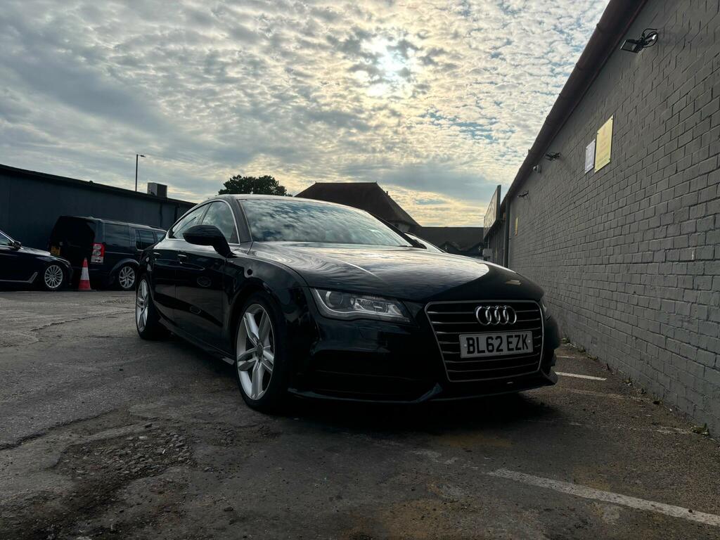 Audi A7 3.0 Tdi V6 S Line Sportback Multitronic Euro 5 S Black