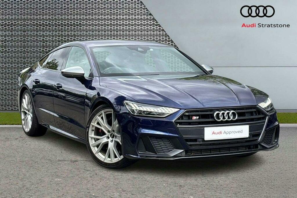 Audi A7 3.0 Tdi V6 50 S Line Sportback Tiptronic Quattro E Blue