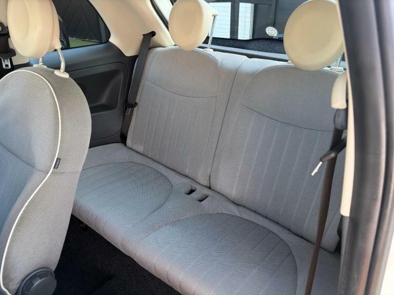Fiat 500 Hatchback Blue #2