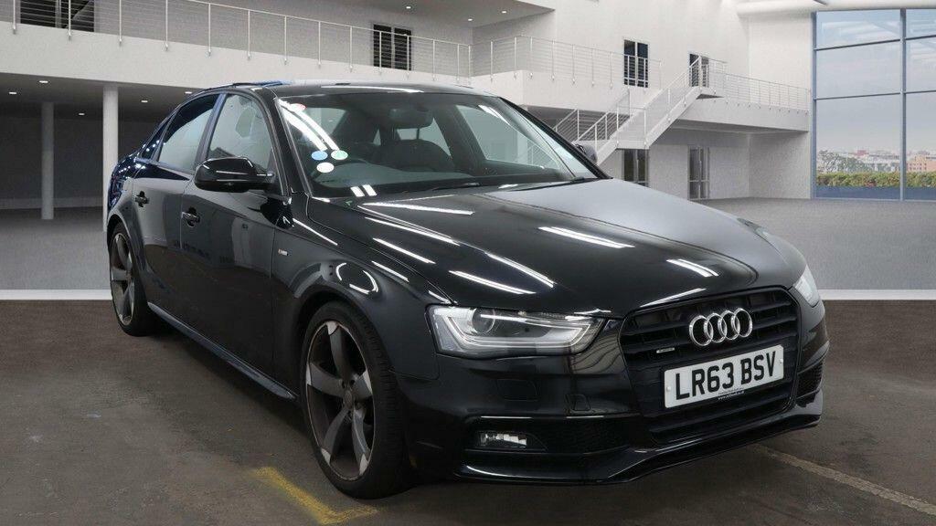 Audi A4 Black Edition Black #6