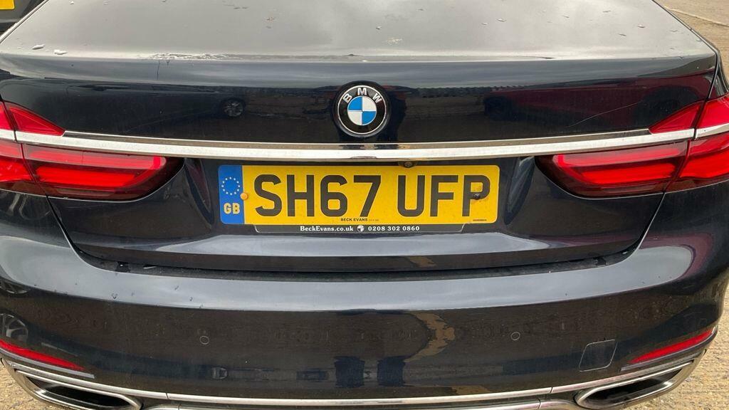 BMW 7 Series Exclusive Blue #4