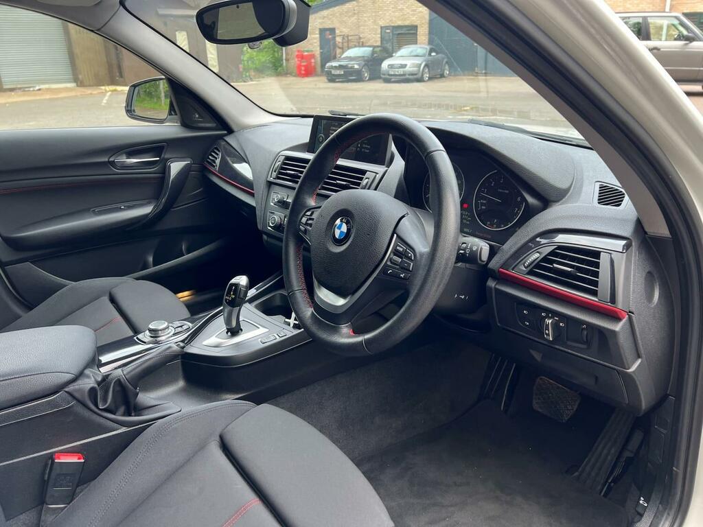 BMW 1 Series M Sport White #3