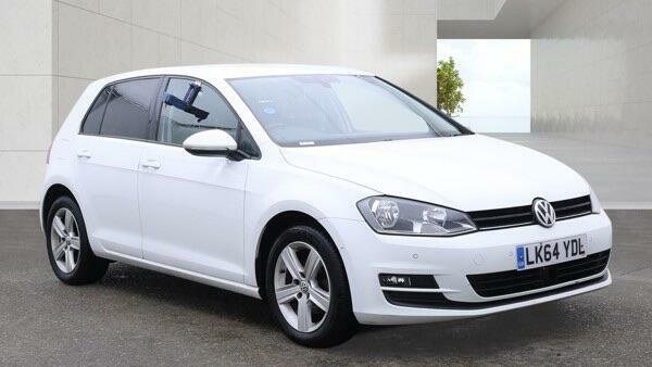 Volkswagen Golf Match White #3