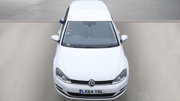 Volkswagen Golf Match White #6