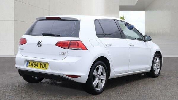 Volkswagen Golf Match White #2