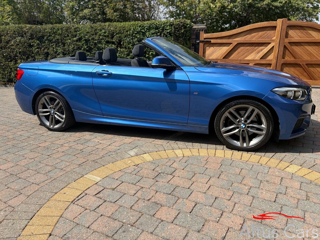 BMW 2 Series 2.0 220I M Sport Convertible Euro Blue #6