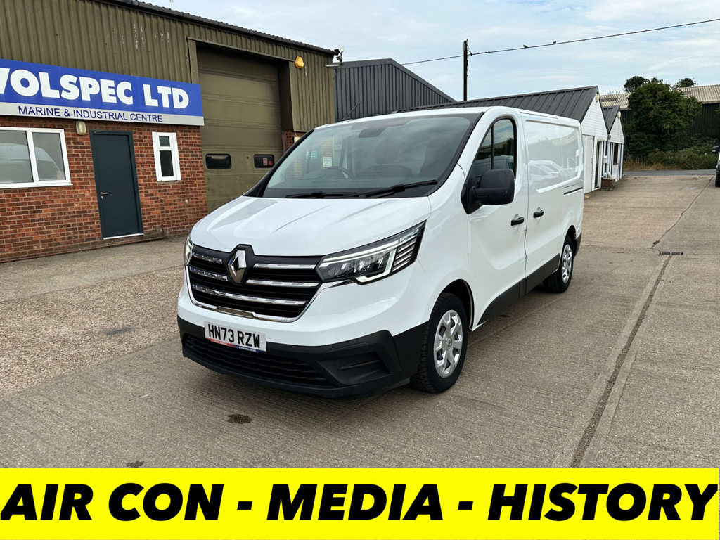 Renault Trafic Blue Sl30 Advance Panel Van L1 H1 Eu White