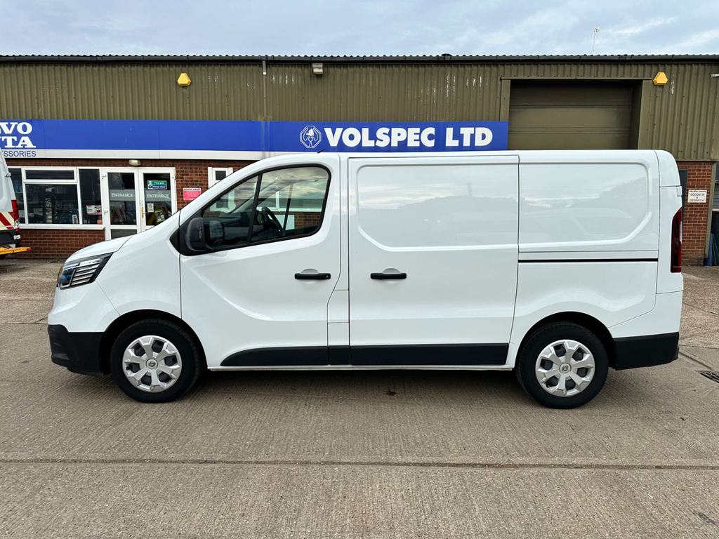 Renault Trafic Blue Sl30 Advance Panel Van L1 H1 Eu HN73RZW White #4