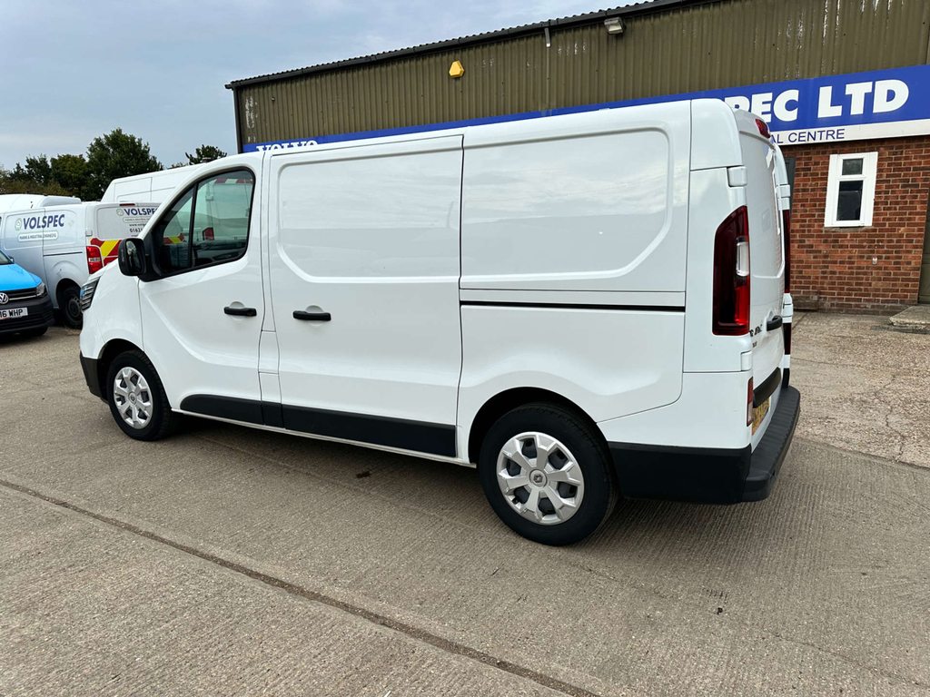 Renault Trafic Blue Sl30 Advance Panel Van L1 H1 Eu HN73RZW White #5
