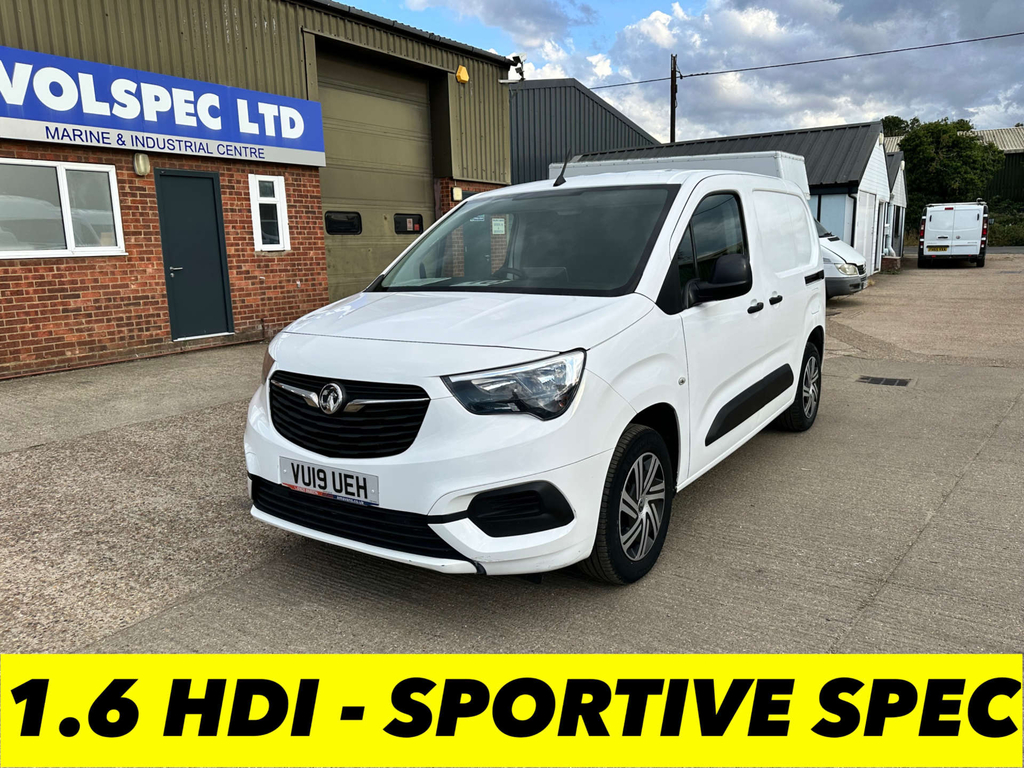Vauxhall Combo Turbo D 2000 Sportive Panel Van L1 H White