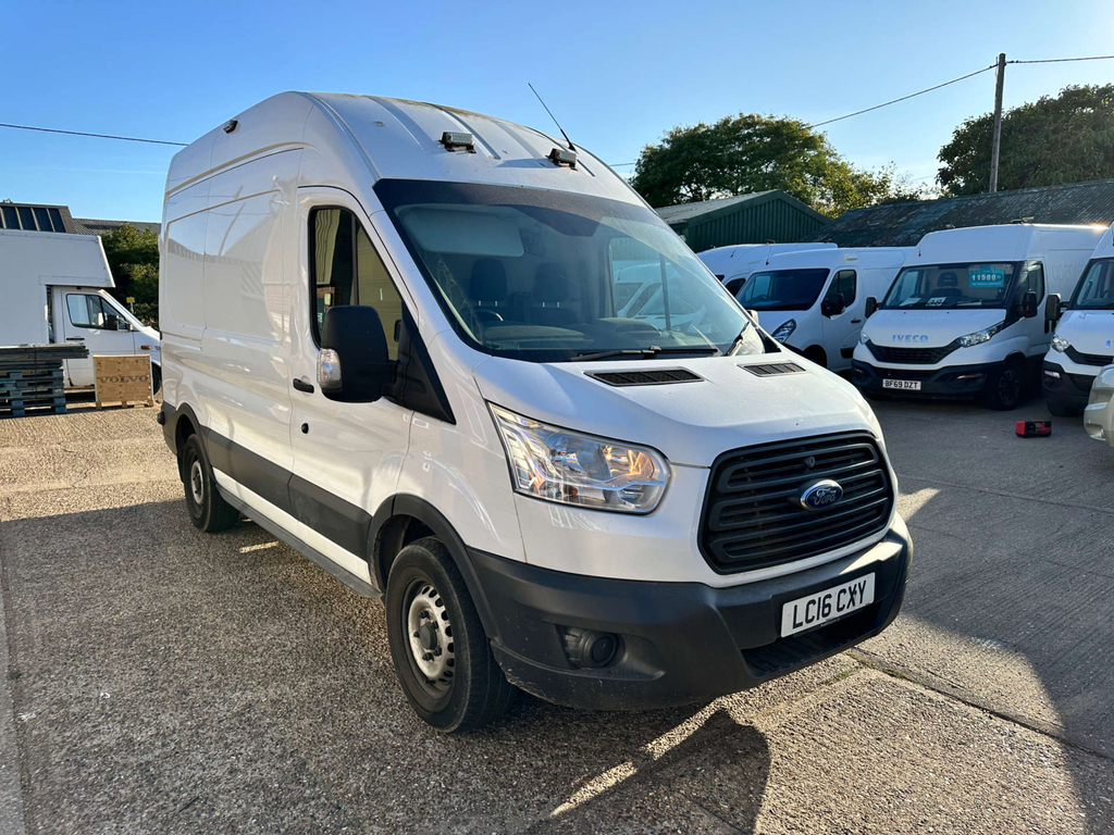 Ford Transit Custom 350 Panel Van Rwd L2 H3 Euro 5 LC16CXY White #2