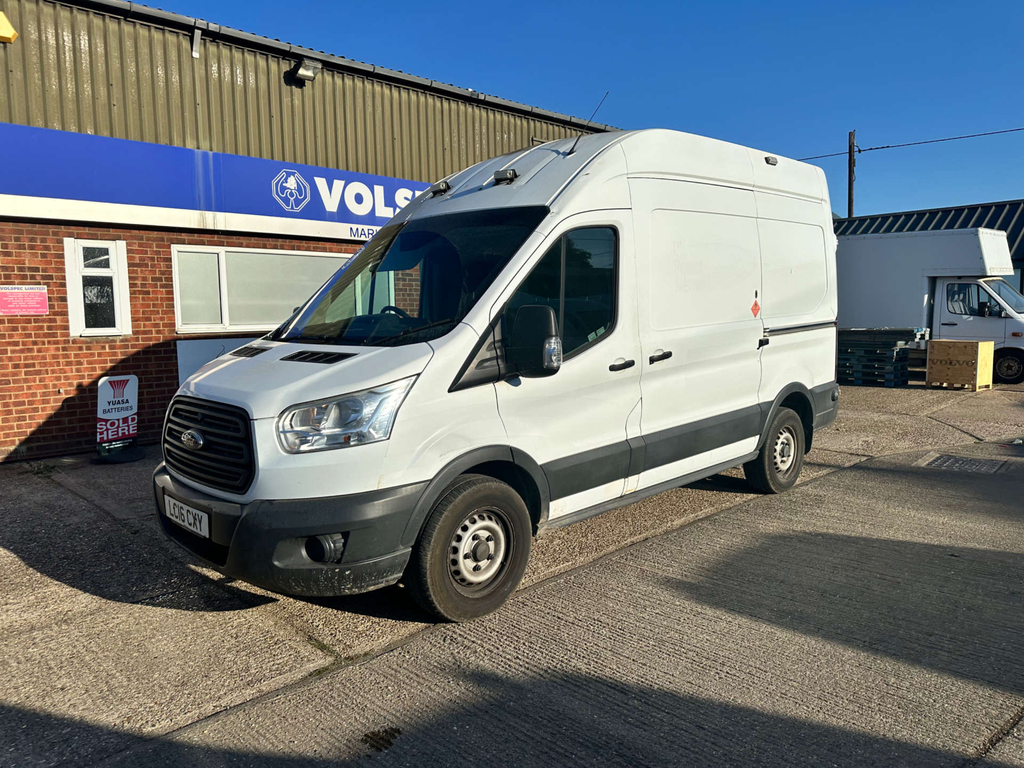 Ford Transit Custom 350 Panel Van Rwd L2 H3 Euro 5 LC16CXY White #3