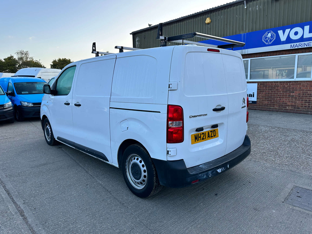 Citroen Dispatch Bluehdi 1000 Enterprise M Panel Van White #6